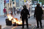 France protests spread to Switzerland